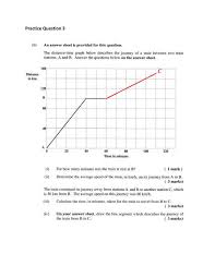 Time graphs corresponding to the following descriptions of the motion of an object. Distance Time And Velocity Time Graphs Csec Math Tutor