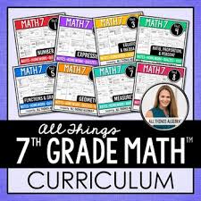 Complete answer key for worksheet 2 (algebra i honors). Math 7 Curriculum By All Things Algebra Teachers Pay Teachers