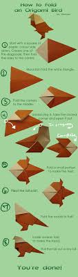 Pin By Fitri Mohede Vita On Design Skills Origami Bird Origami Bird