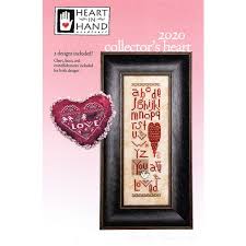 Cross stitch house just cross stitch cross stitch heart cross stitch alphabet cross stitch samplers counted cross stitch kits cross stitch flowers cross stitch in love with autumn: 2020 Collector S Heart Cross Stitch Pattern Heart In Hand Fat Quarter Shop