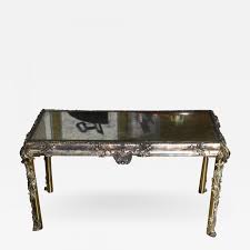 Ending 24 may at 10:53pm bst 3d 19h collection in person. English Georgian Silver Plate And Bronze Low Or Coffee Table
