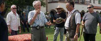 This is the only scene he plays with eastwood. The Mule 2018