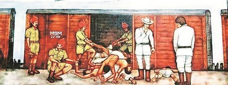 In controversy over Wagon Tragedy painting, reminder of an unsettled debate | Explained News - The Indian Express