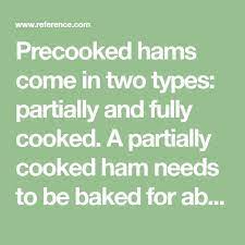 How Long Do I Bake A Precooked Ham Precooked Ham Ham Baking