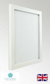 Discover affordable 11x14 picture frames in various styles for just $1 at dollar tree. White Photo Picture Frame 19mm A4 9x9 9x11 10x10 10x12 11x11 11x13 Mount Glass Ebay