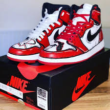 Nike Air Jordan 1 Cartoon Style Or Custom Colour Way Trainers Etsy The aj1 take on the cartoon customs inspired by joshua vides. nike air jordan 1 cartoon style or custom colour way trainers sneakers