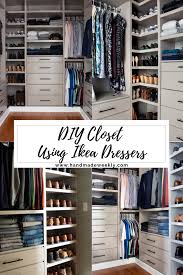 Diy Custom Closet Ikea Tarva Ivar Hack Handmade Weekly Shoe Closet Diy Diy Custom Closet Ikea Closet Hack