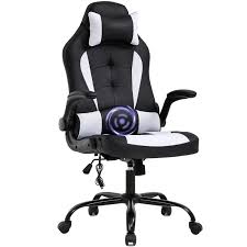 pc gaming chair office chair ergonomic desk chair racing executive pu leather computer chair with lumbar support headrest armrest task rolling swivel chair for gaming chair pc gaming chair ergonomic