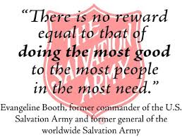 These are fountains of salvation that they who thirst may be satisfied with the living words they contain. Salvation Army Quote Army Quotes Salvation Army Quotes