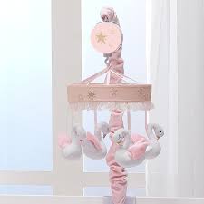 Signature Swan Princess Pink White Musical Baby Crib Mobile Music baby, baby, music png. signature swan princess pink white musical baby crib mobile