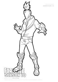 Dibujos Para Colorear De Fortnite Temporada 9