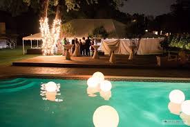 Ways To Light Up The Pool And Tie It Into The Event More Ulsa Wedding Lighting Led Pool Lights Swimming Pool Lights Led Ball Lights Pool Lights