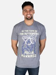 In the Time of the Butterflies unisex book t-shirt — Out of Print