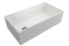 Package comes in a drop in workstation kitchen sink, drain assembly,bottom. Contempo 36 Step Rim Farmhouse Apron Front Fireclay 36 Bowl Kitchen Sink With Step Rim White
