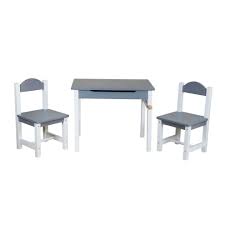 Kids' table & chair sets. Kids Wooden Table And Chairs Set Play Eat Art Activity Furniture Toddler Drawing On Onbuy