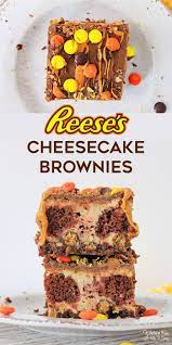 Peanut Butter Cup Cheesecake Brownies Are The Perfect Dessert Mashup That Brings Together Brownies Cheesec Desserts Dessert Recipes Easy Easy No Bake Desserts