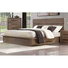 Modern Rustic Pine King Platform Bed Haven Modern Bedroom Bedroom Design Stylish Bedroom Design