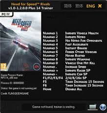 Need for speed carbon unlock cars trainer, trainer nfs carbon unlock all cars and money, need for speed carbon trainer 1.4 unlock all cars, need for speed . Need For Speed Rivals V1 0 1 2 0 0 Plus 14 Trainer X86 Download Free