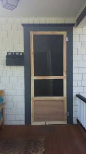 Homemade Wood Screen Door Wooden Screen Door Diy Screen Door Wood Screen Door