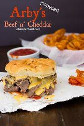 Arby S Beef N Cheddar Oh Sweet Basil Arbys Beef And Cheddar Recipes Restaurant Recipes