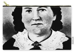 Nancy Elliot Edison (1810-1871) Zip Pouch