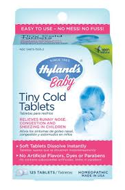 Hylands Baby Tiny Cold Tablets Infant Teething Baby Cold