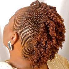 Cornrows Into A Mohawk Then Unbraided The To For Coil Look Natural Hair Twists Natural Hair Styles Hair Styles