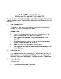 A health and safety policy usually has three parts, namely: 17 Safety Policy Examples In Pdf Google Docs Ms Word Pages Examples
