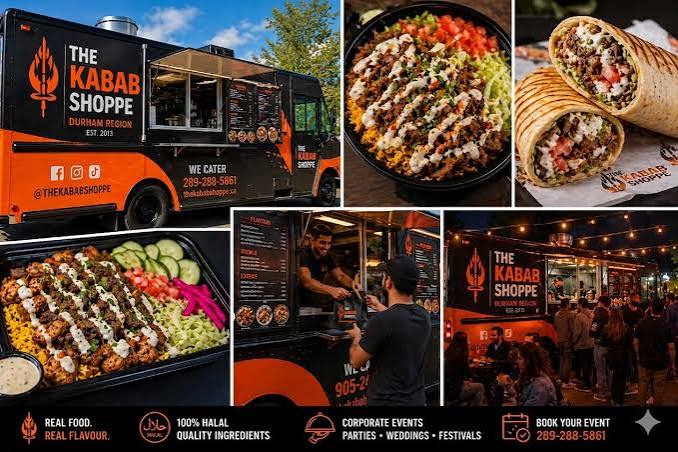 Food truck catering services in Durham region