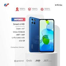 Promo Infinix Smart 6 HD 2/32GB - Blue ...