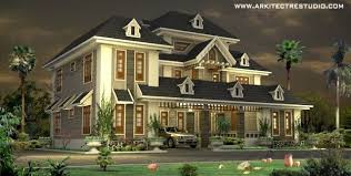 Royal Victorian 5000 Sqft Bungalow Design By Arkitecture Studio Bungalow Design House Design Luxury House Plans