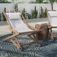Darino Garden Chair With Cushion Sol 72 Outdoor Colour Beige Patio Chairs Wood Patio Chairs Wicker Patio Chairs