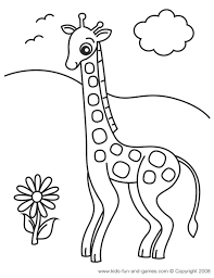 Giraffe Coloring Pages Giraffe Coloring Pages Animal Coloring Pages Coloring Pages For Kids