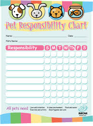 Pet Responsibility Chart And Contract Printables 24 7 Moms