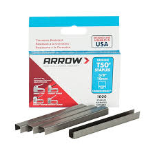 Agrafes Inoxydables T50 3 8 Po Paquet De 1 000 Arrow Canac