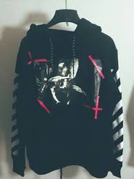 Off White Virgil Abloh Mens Clothing Styles Off White Hoodie Cool Outfits