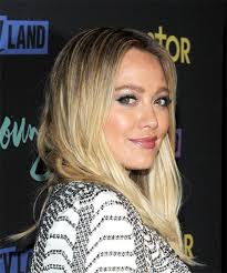 Simply use some type of velcro roller to achieve this look. Hilary Duff Medium Straight Light Golden Blonde Hairstyle