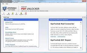 Here are some good options. Systools Pdf Unlocker Full Version Software Informer Version 3 0 Information