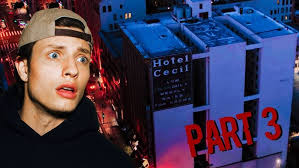 OVERNIGHT in HAUNTED CECIL HOTEL (Full Access Including Roof)