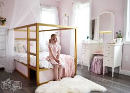 Maybe you would like to learn more about one of these? A Pink White Gold Shabby Chic Glam Girls Bedroom Reveal Little C S Room Makeover For The Orc The Diy Mommy