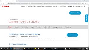 Canon pixma ts5050 driver for linux. Probleme Mit Dem Drucken Microsoft Community