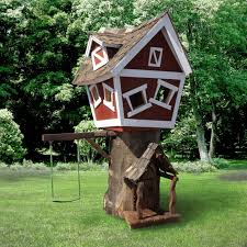Daniels Wood Land Original Outdoor Wood Tree Playhouse Original Tree House Designs Tree House Outdoor Wood