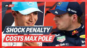 Verstappen loses shock pole after bizarre penalty | F1 Update - YouTube