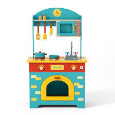 Kitchen set toys picture drawings. Robotime Wooden Play Kitchen Set Reviews Wayfair