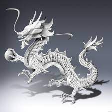 White dragons are associated with the direction south. Free Photo White Chinese Dragon Architecture Monster Style Free Download Jooinn