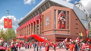 Start your tour in the main stand and enjoy stunning views of the pitch and liverpool's skyline. Liverpool S Anfield Stadium Expansion Construction To Begin On Monday Bbc News