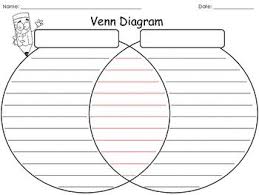 Freebie Venn Diagram W Lines Graphic Organizers 2nd Grade Writing 4th Grade Reading