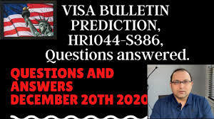 Sep, oct, nov 2021 predictions. January 2021 Visa Bulletin Prediction Only Other Important Questions Answered December 20th 2020 Youtube