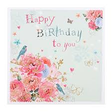 Scegliete i colori dei cartoncini per iniziare subito il lavoretto. Hallmark Biglietto Per Auguri Di Compleanno Fiori E Farfalle Piccolo Quadrato