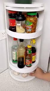 bathroom rotating triangle storage rack 360 degree multi function organizer video bathroom corner storage slim bathroom storage cabinet minimalist bedroom